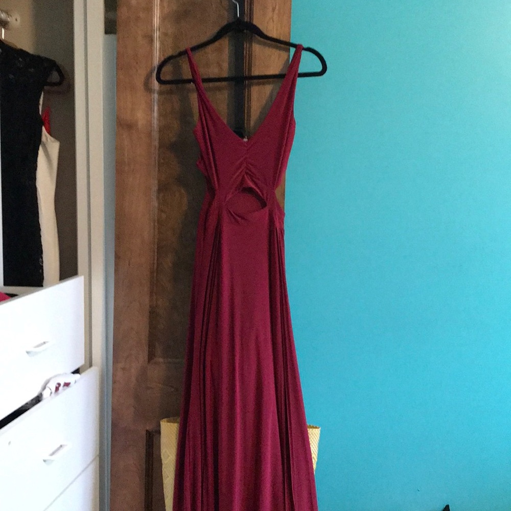 Floor length gown